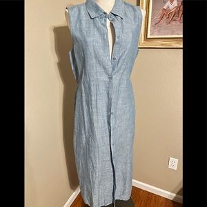 Sanctuary button down sundress, sz Lg, NWOT